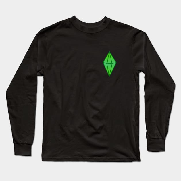 Plumbob Long Sleeve T-Shirt by giuliarenzi